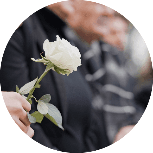 Dettaglio cerimonia funebre